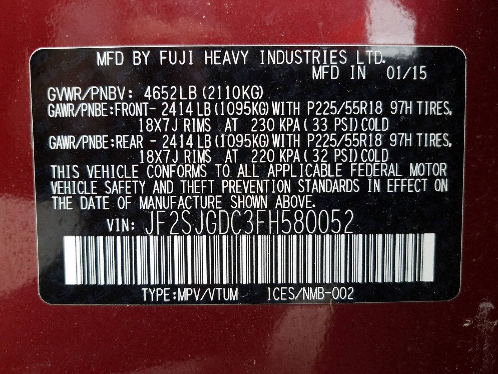 Subaru Forester 2.0XT Premium Image 6